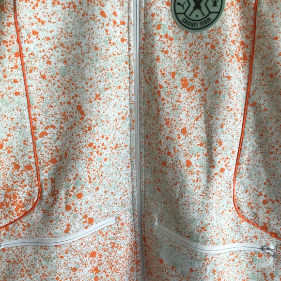 Puma x Daily Paper Track Jacket Large Speckled NWT - Picture 7 of 8